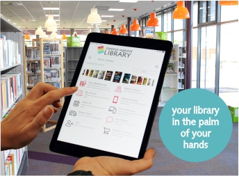 library app slider